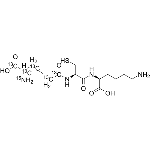 L-GAMMA-glutamyl-L-cysteinyl-L-lysine-13C5,15N 1356841-92-3